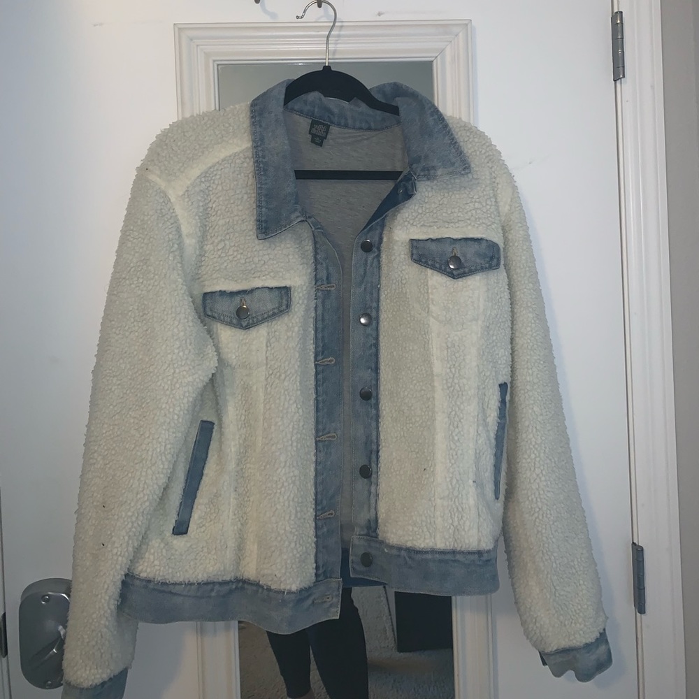 Sherpa Jean Jacket